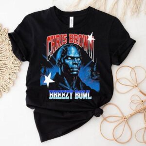 Chris Brown 2025 Tour Breezy Bowl Breezy Bowl Blue Head Xx Shirt Chris Brown 2025 Tour Breezy Bowl Breezy Bowl Blue Head Xx Shirt