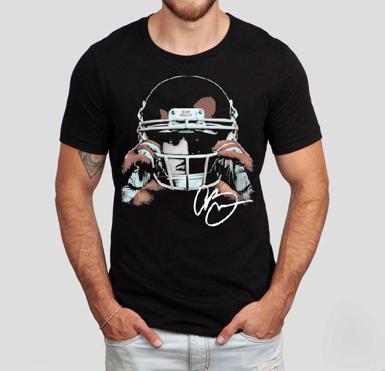 Chris Brown Team Breezy Gridiron Big Head Shirt Chris Brown Team Breezy Gridiron Big Head Shirt
