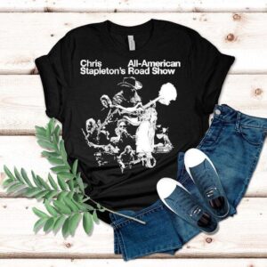 Chris Stapleton All American Road Show 2025 Tour Admat Shirt Chris Stapleton All American Road Show 2025 Tour Admat Shirt