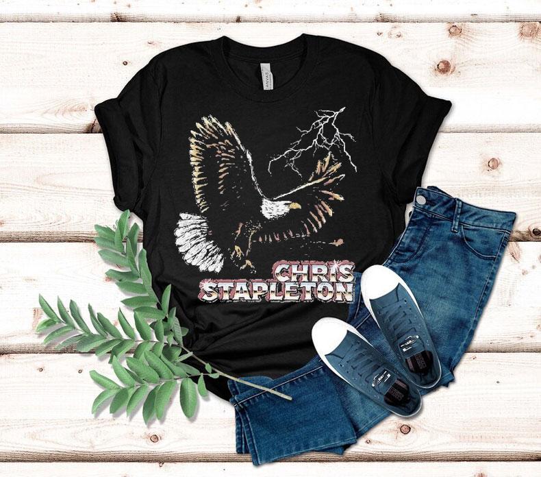 Chris Stapleton Eagle Lightning Shirt Chris Stapleton Eagle Lightning Shirt