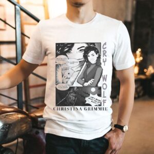Christina Grimmie Cry Wolf Comic Shirt