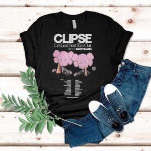 Clipse Let God Sort Em Out Tour 2025 Dates With Earthgang Shirt Clipse Let God Sort Em Out Tour 2025 Dates With Earthgang Shirt