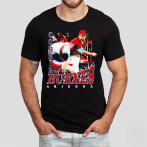 Corbin Burnes Arizona Grunge Baseball Shirt