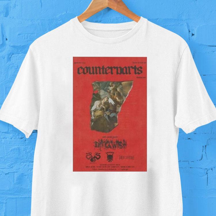 Counterparts Japan Tour 2025 Shirt Counterparts Japan Tour 2025 Shirt