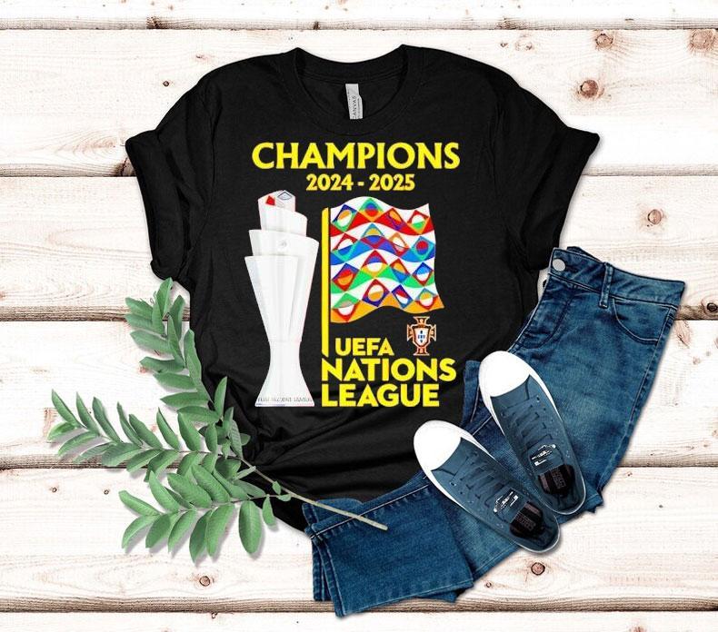 Cristiano Ronaldo Portugal Uefa Nations League Champions 2025 Shirt Cristiano Ronaldo Portugal Uefa Nations League Champions 2025 Shirt