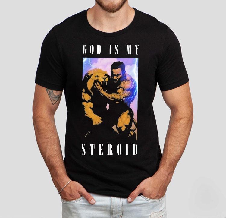 Ct Fletcher God Is My Steroid Lion Shirt Ct Fletcher God Is My Steroid Lion Shirt