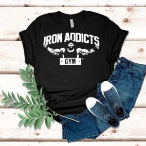 Ct Fletcher Iron Addicts Gym Shirt