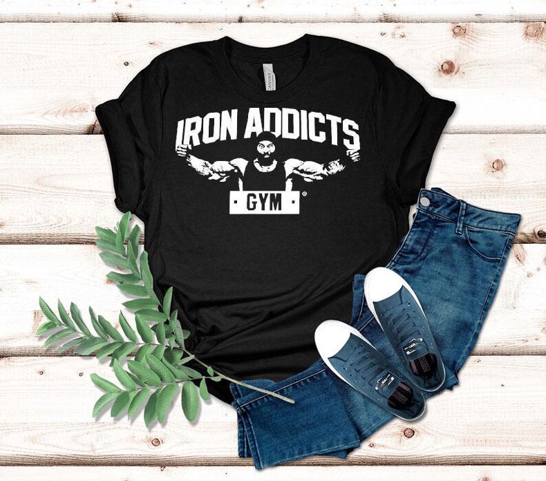Ct Fletcher Iron Addicts Gym Shirt Ct Fletcher Iron Addicts Gym Shirt
