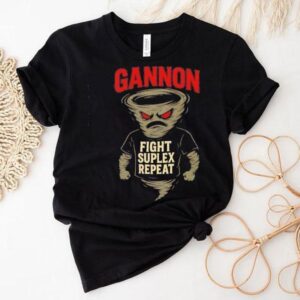 Curt Gannon Fight Suplex Repeat Shirt