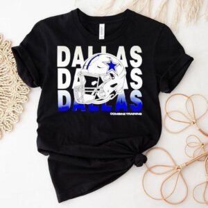 Dallas Cowboys Repeat Helmet Combine Training 2025 Shirt