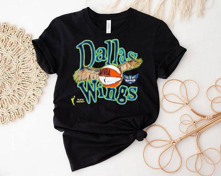 Dallas Wings Basketball Neon Shirt Dallas Wings Basketball Neon Shirt