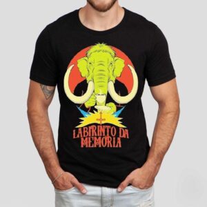 Dead Fish Camiseta Labirinto Da Memria Mamute Elephant Shirt