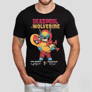 Deadpool And Wolverine Ryan Reynolds X Hugh Jackman Signature Shirt Deadpool And Wolverine Ryan Reynolds X Hugh Jackman Signature Shirt