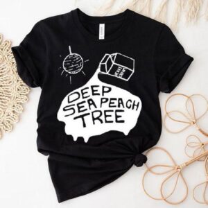 Deep Sea Peach Tree Heavy Cream Logo Tshirt
