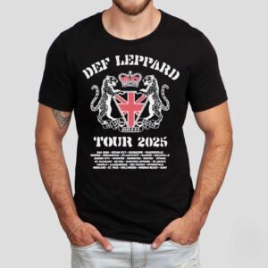 Def Leppard Let’s Get Rocked Tour 2025 Shirt