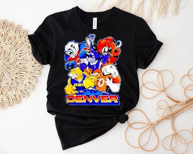 Denver Sports Team Mascot Shirt Denver Sports Team Mascot Shirt