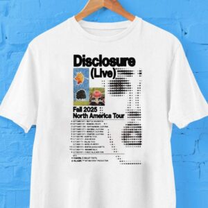 Disclosure Fall 2025 North America Tour Dates Shirt