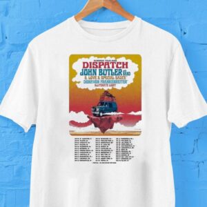 Dispatch John Butler June July Summer Tour 2025 Dates Shirt