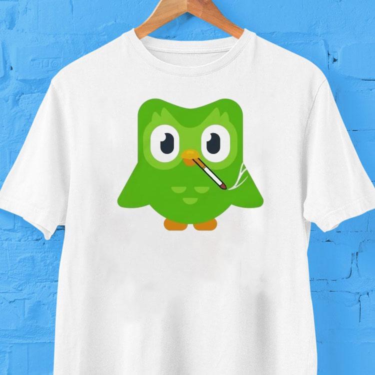 Duolingo Language Cigarettes Shirt Duolingo Language Cigarettes Shirt