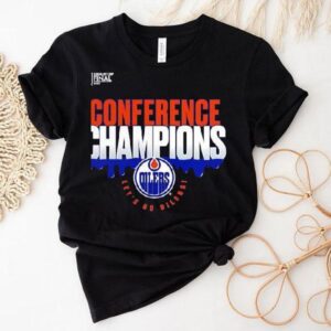 Edmonton Oilers 2025 Stanley Cup Final Western Conference Champions Let’s Go Oilers Shirt Edmonton Oilers 2025 Stanley Cup Final Western Conference Champions Let’s Go Oilers Shirt