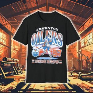 Edmonton Oilers Hockey Connor Mcdavid Cartoon Shirt Edmonton Oilers Hockey Connor Mcdavid Cartoon Shirt