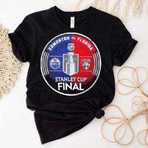 Edmonton Oilers Vs Florida Panthers Logos Nhl Stanley Cup Final 2025 Shirt Edmonton Oilers Vs Florida Panthers Logos Nhl Stanley Cup Final 2025 Shirt
