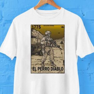 El Perro Diablo 1775 Devil Dog Skeleton Shirt