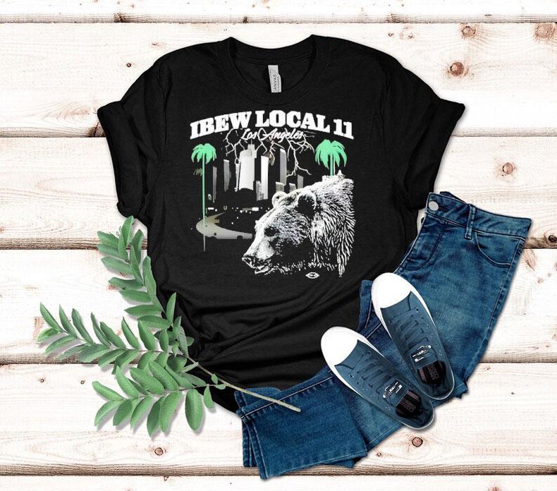 Electricians Welfare Commit California Bear Shirt Electricians Welfare Commit California Bear Shirt