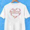 Ellise Rhinestone Heart Shirt