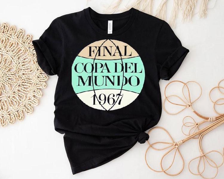 Final Copa Del Mundo 1967 Logo Shirt Final Copa Del Mundo 1967 Logo Shirt
