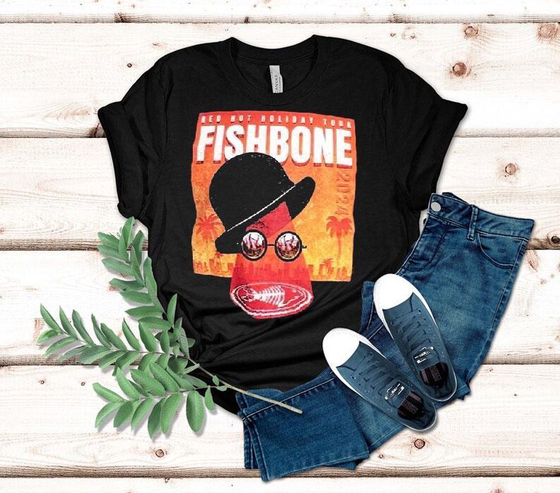 Fishbone Red Hot Holiday Tour 2024 Shirt Fishbone Red Hot Holiday Tour 2024 Shirt