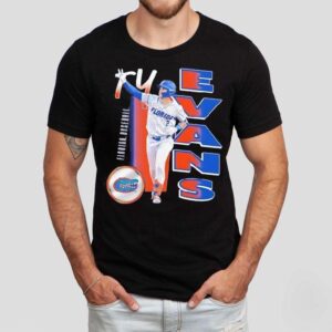 Florida Gators Ty Evans Horns Up Shirt