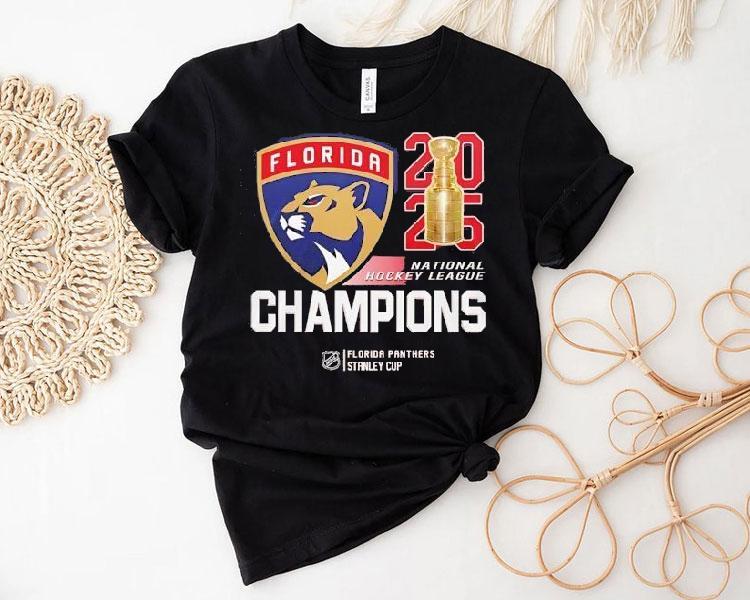 Florida Panthers 2025 National Hockey League Final Champions Shirt Florida Panthers 2025 National Hockey League Final Champions Shirt