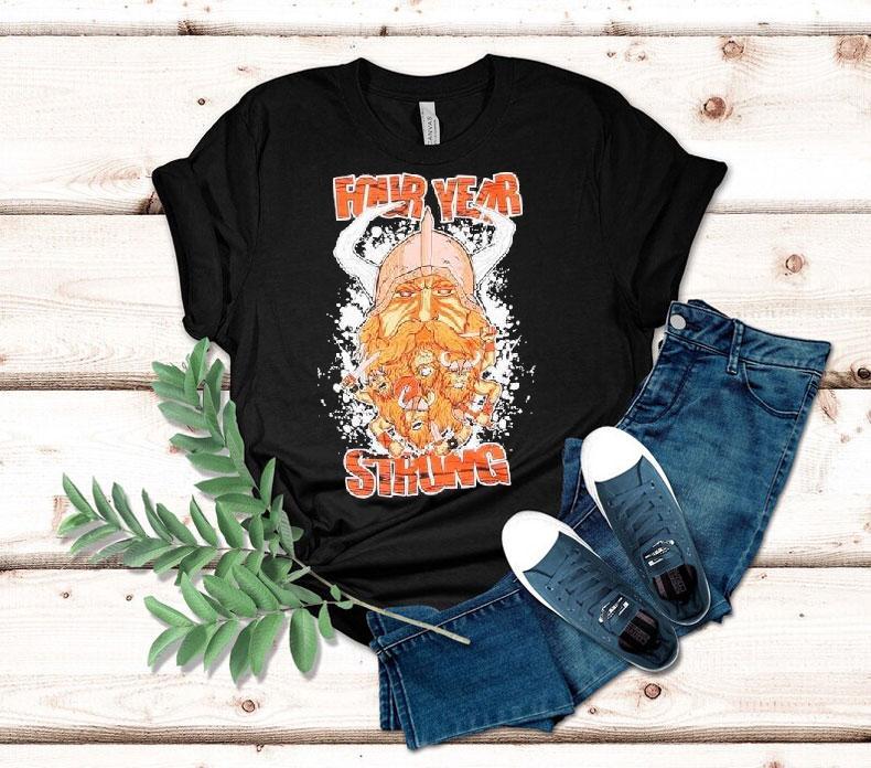 Four Year Strong Viking Beard Shirt Four Year Strong Viking Beard Shirt