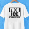 Fuck Ice No Human Is Illegal Shirt