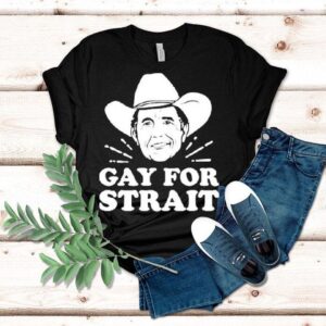 Gay For Strait Cowboy Shirt