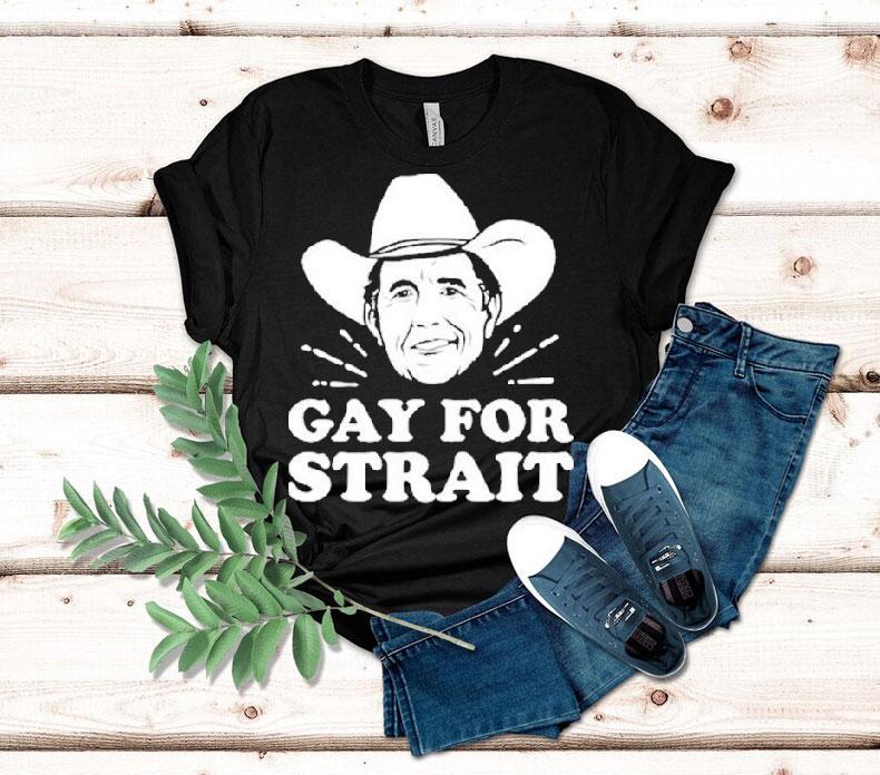 Gay For Strait Cowboy Shirt Gay For Strait Cowboy Shirt