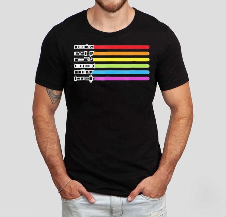 Gay Saber Rainbow Lgbt Pride Shirt Gay Saber Rainbow Lgbt Pride Shirt