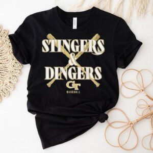 Georgia Tech Baseball Stingers Dingers Shirt Georgia Tech Baseball Stingers Dingers Shirt