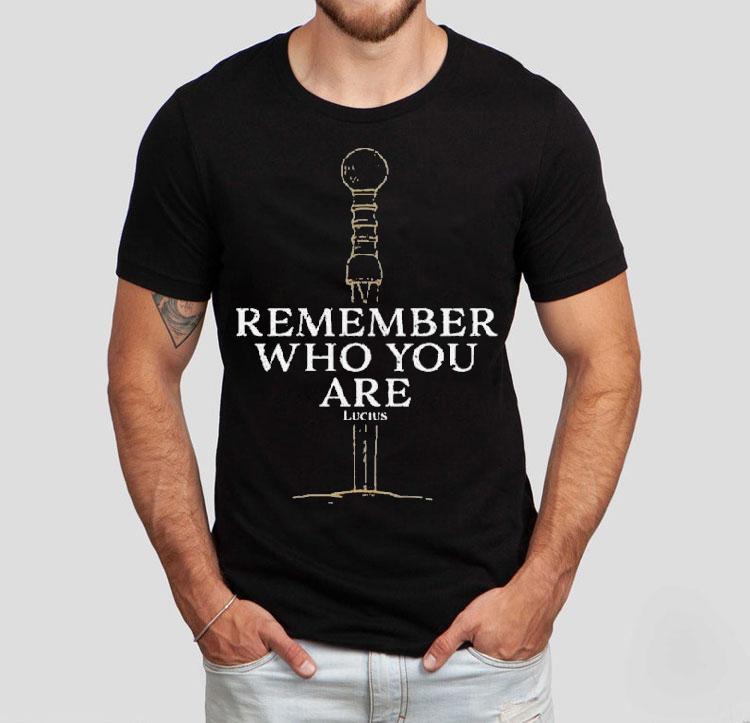 Gladiator Ii Remember Who You Are Lucius Sword Shirt Gladiator Ii Remember Who You Are Lucius Sword Shirt