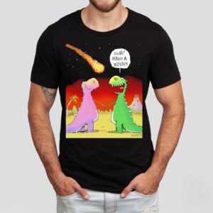 Glenn Mccoy Ooh Make A Wish Dinosaur Tshirt