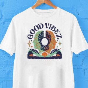 Good Vibez Headphones Tshirt