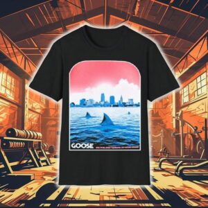 Goose June 19-20 2025 Jacobs Pavilion At Nautica, Cleveland, Oh Shark Fin Shirt