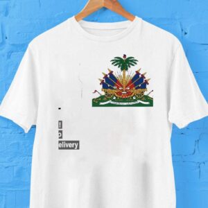 Haiti Haitian Coat Of Arms Emblem Symbol Country Tshirt