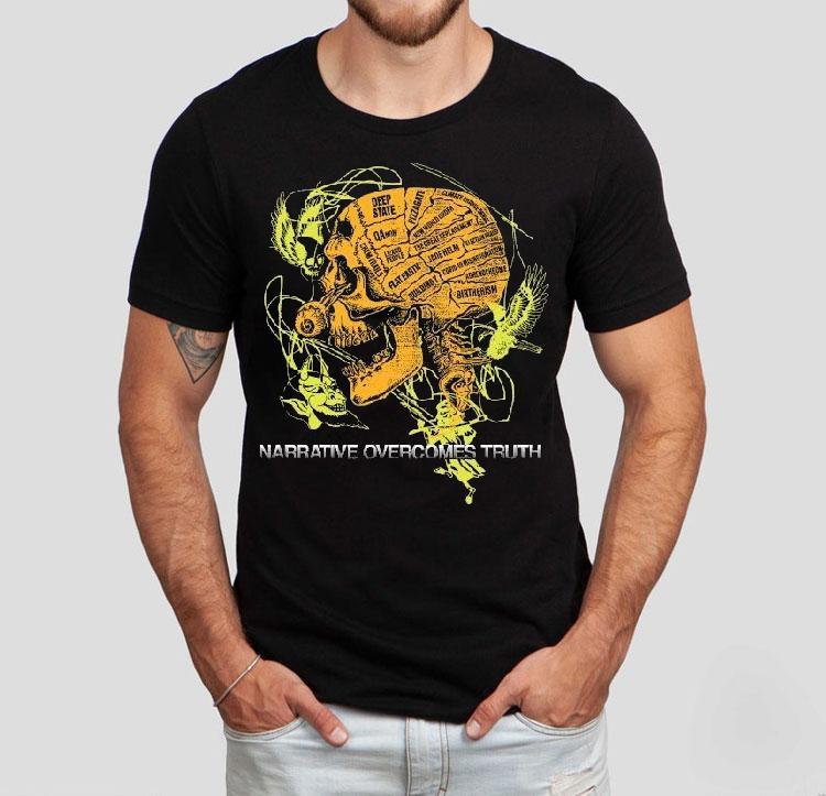 Hasan Piker Narrative Overcomes Truth Skull Shirt Hasan Piker Narrative Overcomes Truth Skull Shirt