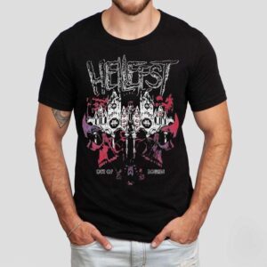 Hellfest Out Of Bounds Skyline On June 19-22 2025 Skull Shirt