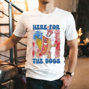 Here For The Hot Dogs Shirt