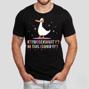 Heterosexuality In This Economy Pride Lgbtq Duck Shirt