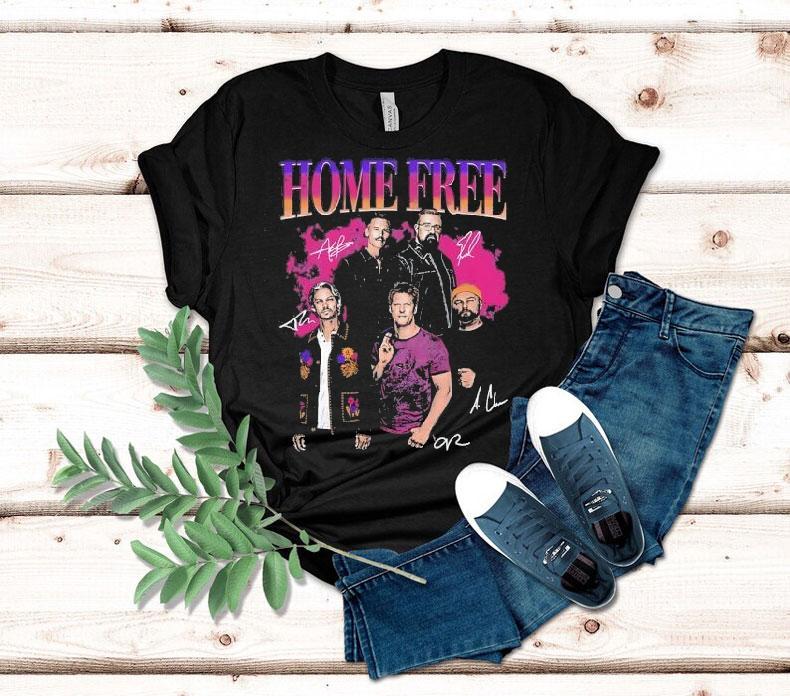 Home Free Characters Signature Shirt Home Free Characters Signature Shirt