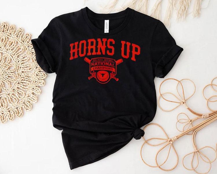 Horns Up 2025 Ncaa Softball National Champions Texas Longhorn Shirt Horns Up 2025 Ncaa Softball National Champions Texas Longhorn Shirt